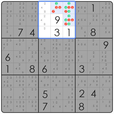 sudoku skyscraper technique